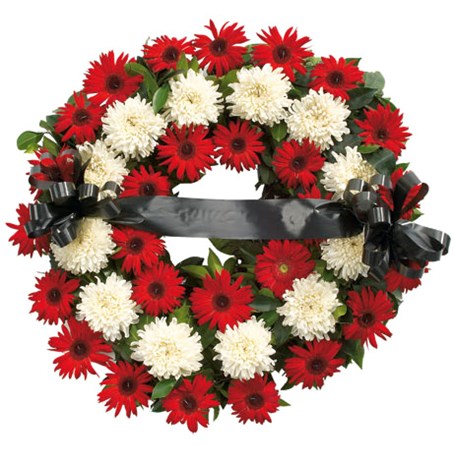 Wreath With Ribbon