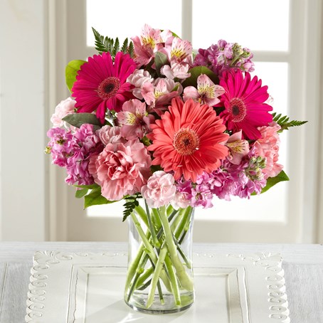 The FTD Blushing Beauty Arrangement