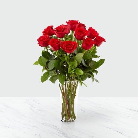 The FTD Red Rose Bouquet