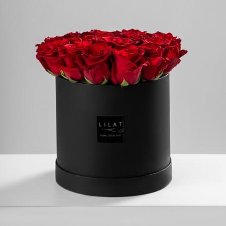 Box of Red Roses