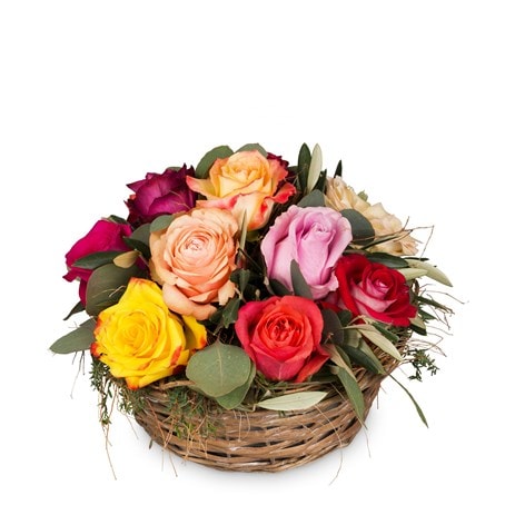 A Basket Full of Roses