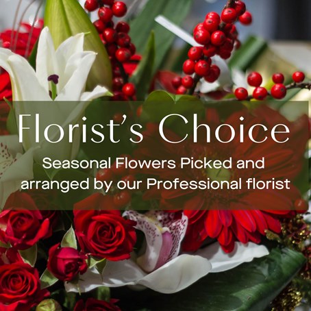 Holiday Florist Designed Bouquet