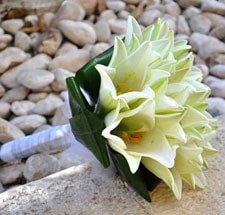 Bridal Lilies Bouquet