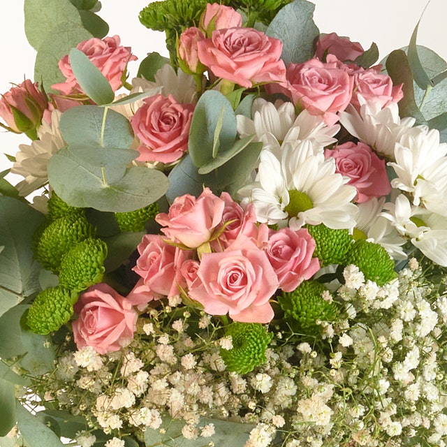 Ramo de rosas y sancarlinos - Encanto floral