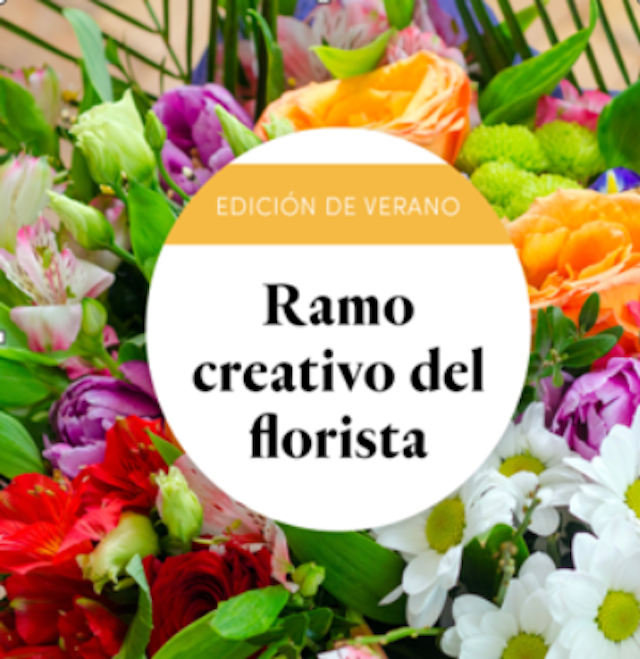 Ramo del florista de verano