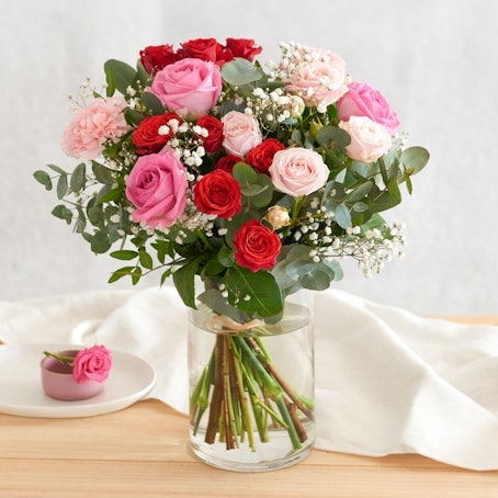 Regalos para el día de San Valentín, regalos de rosas para mujeres, rosa de  la bella y la bestia, rosas para el día de San Valentín, regalo de mujer