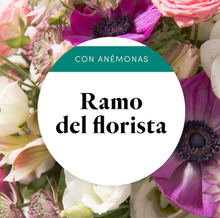 Bouquet del Florista con Anemonas